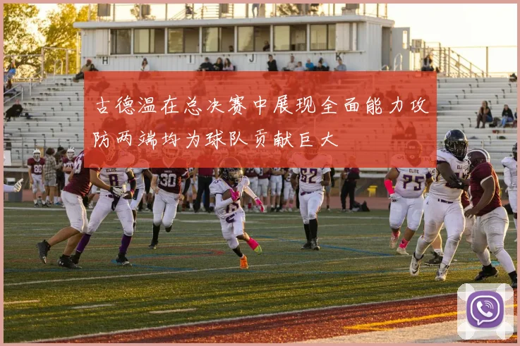 古德温在总决赛中展现全面能力攻防两端均为球队贡献巨大